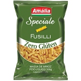 Macarrão de Arroz SANTA AMÁLIA Fusilli Zero Glúten 500g