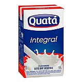 Leite Longa Vida QUATÁ UHT Integral 1 Litro