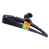 Cabide para Roupas Plástico Preto ERCA PLAST 5 Unidades