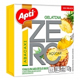 Gelatina em Pó Abacaxi APTI Zero Açúcar 12g
