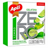 Gelatina em Pó Limão APTI Zero Açúcar 12g