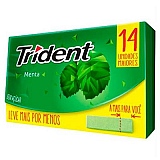 Goma de Mascar TRIDENT Menta 25,2g Unidade