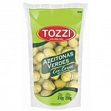 Azeitona Verde com Caroço TOZZI Sache 200g