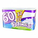 Papel Higiênico Folha Simples 60m FOFINHO Neutro Leve 12 Pague 11