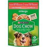 Petisco para Cães Adultos DOG CHOW Frango ao Molho Sachê 100g
