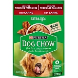 Petisco para Cães Adultos DOG CHOW Carne ao Molho Sachê 100g