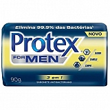 Sabonete Antibacteriano PROTEX For Men 3 em 1 90g