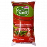 Bebida Láctea Fermentada CANTO DE MINAS Morango 1000g