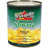 Doce de Abacaxi TRIÂNGULO Mineiro Pedaços em Calda Lata 400g