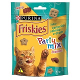 Petisco para Gatos Adultos FRISKIES Party Mix Camarão, Salmão e Atum 40g