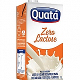 Leite UHT Semidesnatado QUATÁ Zero Lactose 1L