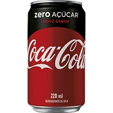 Refrigerante COCA COLA Zero Lata 220ml