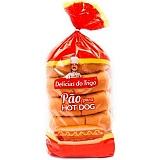 Pão para Hot Dog DELÍCIAS DO TRIGO 500g