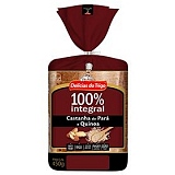 Pão de Forma DELÍCIAS DO TRIGO 50,6% Integral Castanha do Pará e Quinoa 450g