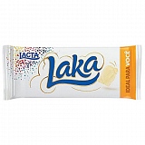 Chocolate em Barra LACTA Branco Laka 90g