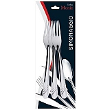 Garfos de Mesa SIMONAGGIO Aço Inoxidável 3 Unidades