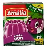 Gelatina em Pó SANTA AMÁLIA Sabor Uva 20g