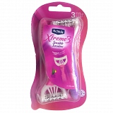 Aparelho de Barbear SCHICK Xtreme 3 Rosa Sensível com 2 Unidades