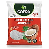 Coco Ralado Adoçado COPRA Fino e Umedecido Sem Glúten, Sem Lactose 100g