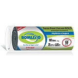Saco para Lixo BOMLIXO 100 Litros Preto com 10 Sacos