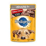 Petisco para Cães Adulto +7 PEDIGREE Sabor Carne ao Molho Sachê 100g