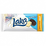 Chocolate em Barra LACTA Branco Laka Oreo 90g