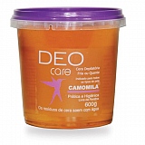 Cera Depilatória Fria ou Quente DEO CARE Camomila 600g