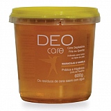 Cera Depilatória Fria ou Quente DEO CARE Maracujá e Canela 600g