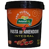 Pasta de Amendoim Natural Life KODILAR Integral Sem Glúten 450g