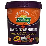 Pasta de Amendoim Natural Life KODILAR Ameixa Com Coco Sem Glúten 450g