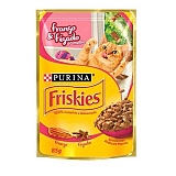Petisco para Gatos FRISKIES Frango & Fígado ao Molho Sachê 85g