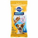 Petisco Para Cães Adultos Dentastix PEDIGREE Raças Pequenas 3 Unidades 45g