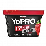 Iogurte Yopro DANONE Sabor Morango Zero Lactose, Zero Açúcar 160g