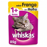 Petiscos para Gatos WHISKAS Frango ao Molho 85g