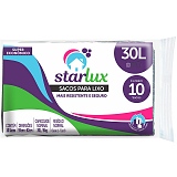 Saco para Lixo STARLUX 30 Litros com 10 Sacos