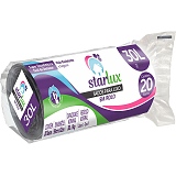Saco para Lixo STARLUX Rolo 30 Litros com 20 Sacos