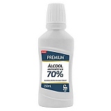 Álcool Líquido Antisséptico SUAVETEX 70° Premium Vegano 250ml
