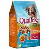 Ração para Cães Adultos QUALIDY Sabor Carne Pacote 1Kg