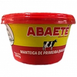 Manteiga de Primeira Qualidade com Sal ABAETÉ Pote 200g