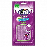 Bala de Gelatina Regaliz FINI Tubes Uva Ácido 80g