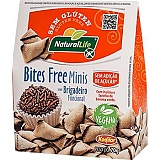 Bites Free Minis Natural Life KODILAR Sabor Brigadeiro Funcional Sem Glúten Vegano 70g