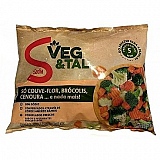 Mix de Couve-Flor, Brócolis e Cenoura Congelado Veg & Tal SADIA 300g