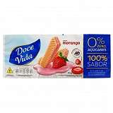 Biscoito Wafer DOCE VIDA Sabor Morango Diet 115g