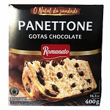 Panettone ROMANATO com Gotas Sabor Chocolate 400g
