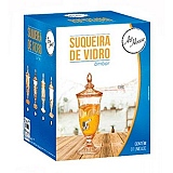 Suqueira de Vidro ART HOUSE Âmbar com Capacidade de 1,8 Litros