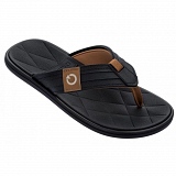 Sandália CARTAGO Malta Preto/Marrom Tamanho 43/44