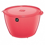 Pote de Plástico Redondo Alto UZ Coral 10 Litros
