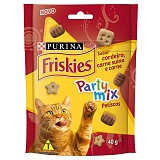 Petisco para Gatos Adultos FRISKIES Party Mix Cordeiro, Carne Suína e Carne 40g