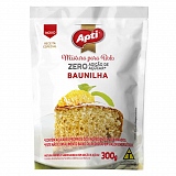 Mistura para Bolo APTI Zero Açúcar Sabor Baunilha 300g