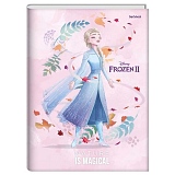 Caderno Universitário Capa Dura Costurado STAR SCHOOL Frozen Estampas Diversas 80 Folhas